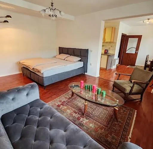 Artcool Apartment With Garden And Garage
